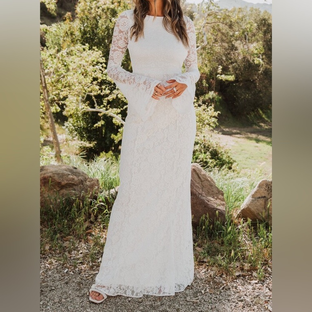 Show Me Your Mumu Natalie Maxi Dress Wedding Dress